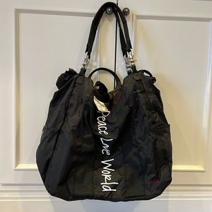 Peace Love World Weekender Bag NWT